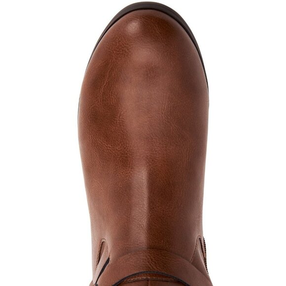 Women's Riding Boots, Style & Co  Kindell Tall Boots, Bourbon - Picture 4 of 5